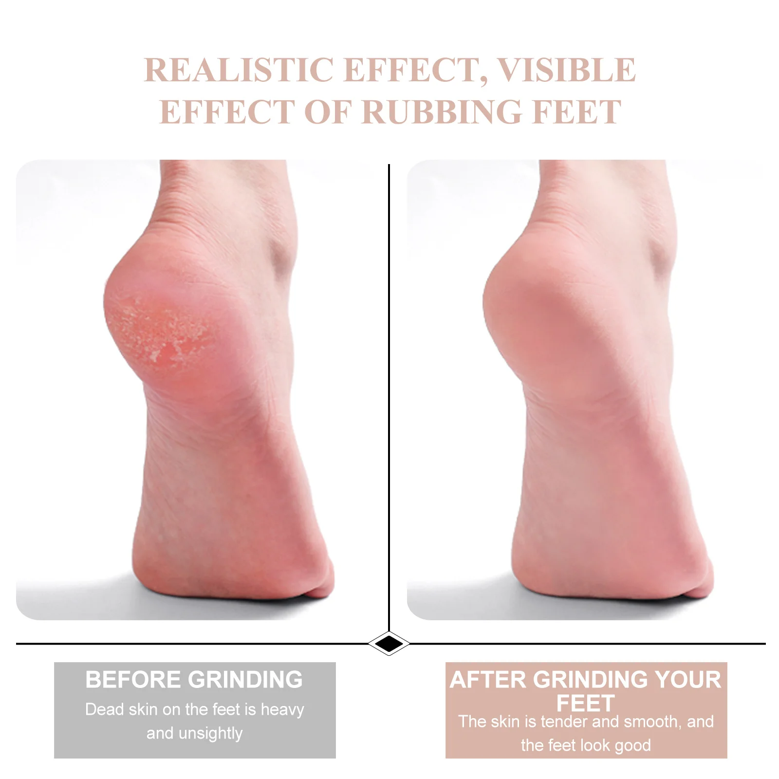 

Dead Skin Remover Stainless Steel Callus Remover Handheld Foot Callus Rasp Pedicure File for Cracked Heel Care