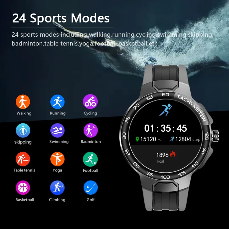 New Fashion Smart Watch Men Women Sport IP68 Waterproof Smartwatch Track Heart Rate Blood Pressure Sleep Watches For IOS Android