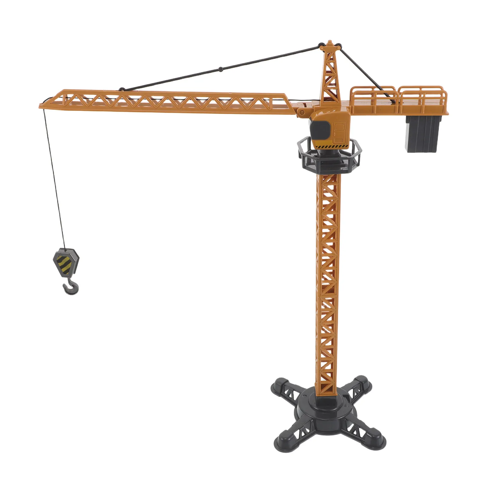 

1pcs Simulation Crane Truck Realistic Engineering Vehicle Heavy Duty Plastic Construction Truck Building Trucks Playset Tower