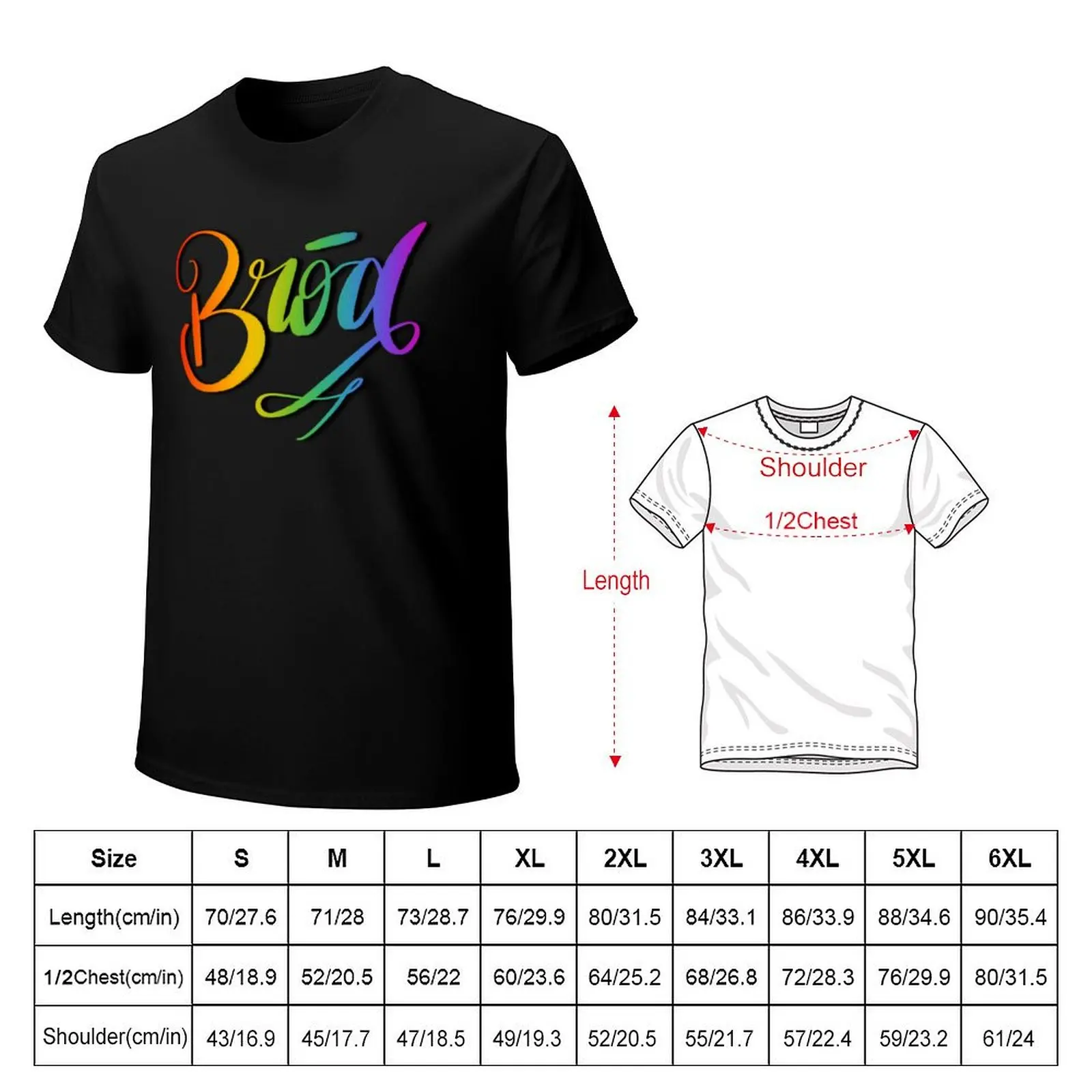 Bród - Irish Pride T-Shirt Street Art Print Tee Shirt