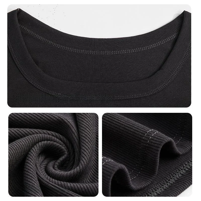 T-shirt da donna grande quadrata Ne Long Sve Base irt comoda ed elastica da pendolarismo Sle Pure Color Faion Top da donna