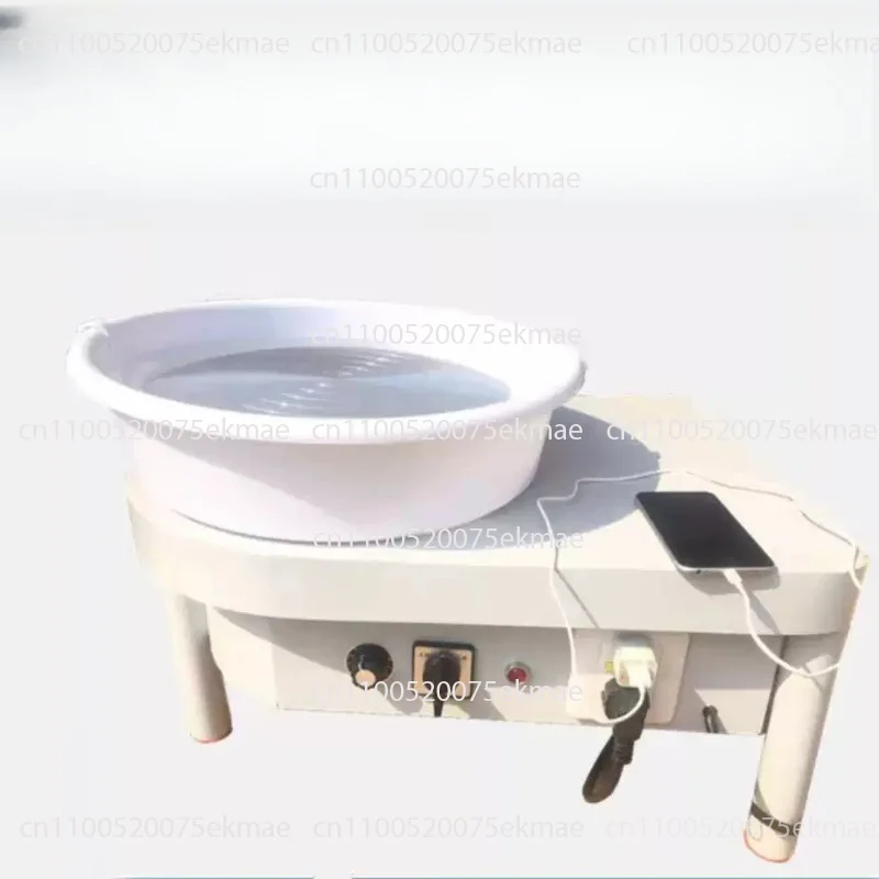 Pottery drawing machine Mini small clay machine Home teaching  Adult manual DIY electric embryo pulling