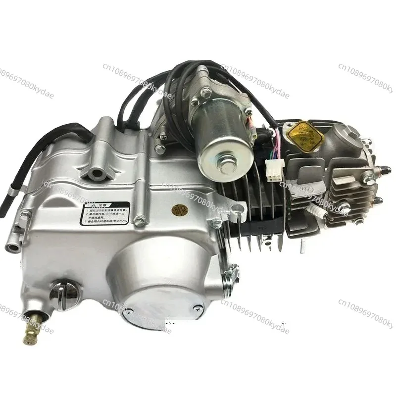 

110cc/125cc Horizontal Engine Motorcycle 4-Stroke Manual/Automatic Clutch with Electric Start & Curved Beam