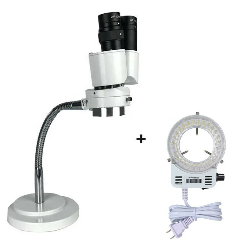 

Бинокулярные стереомикроскопы с 20-кратным увеличением и светодиодными кольцевыми лампами для стоматологических техник