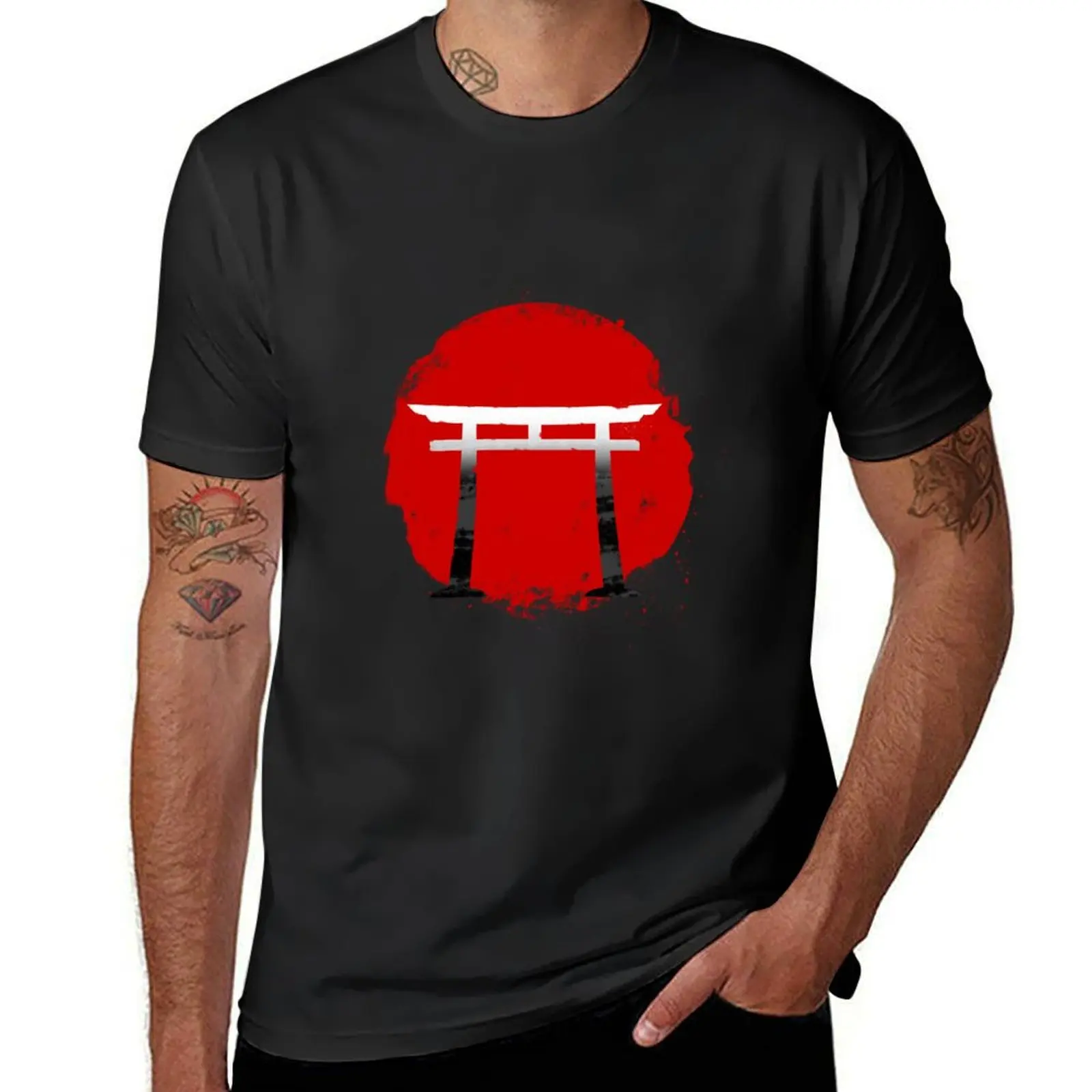 Redmoon Arch T-Shirt tees customs design your own graphics animal prinfor boys heavy weight t shirts for men