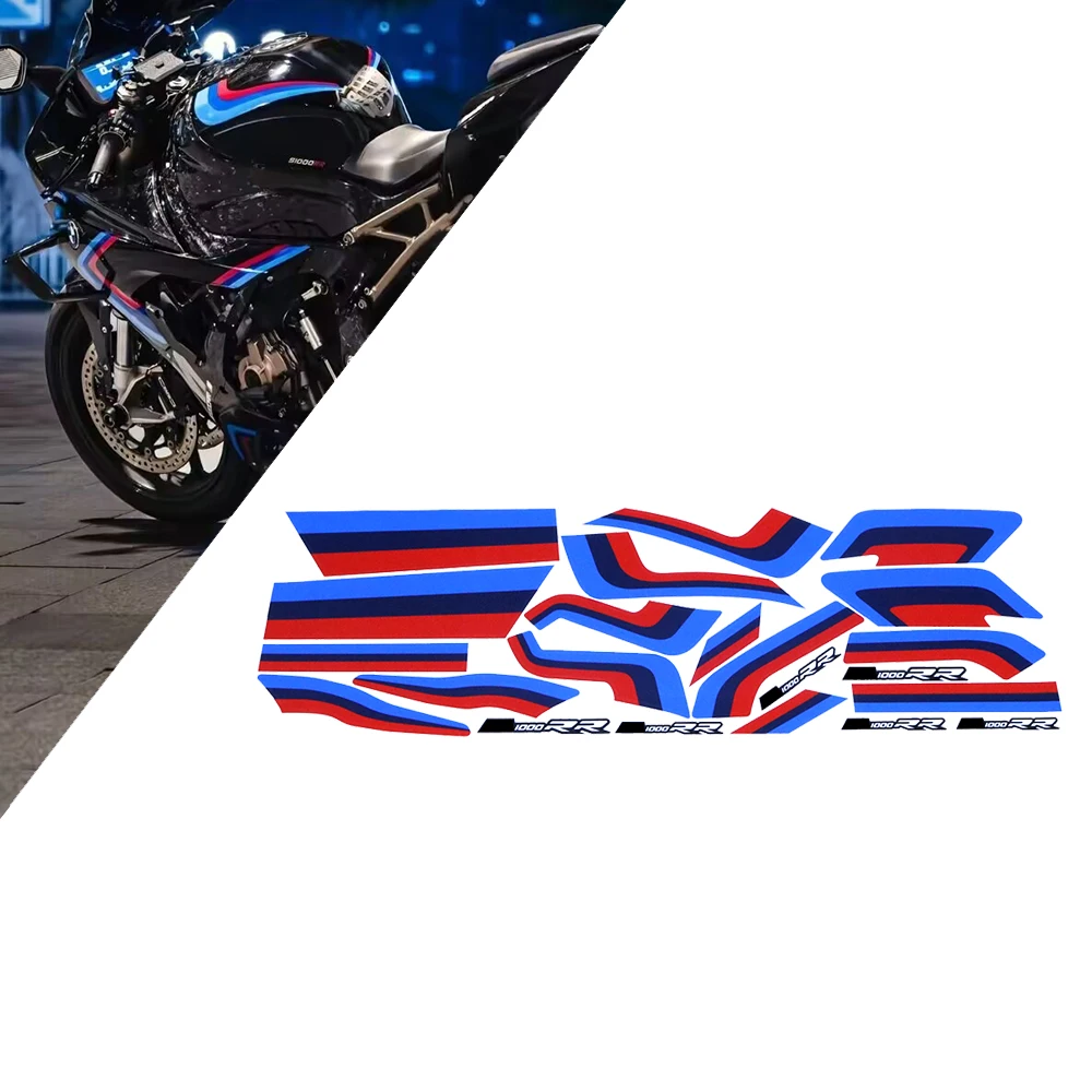 

FOR S1000RR 2019-2022 Full car sticker decal accessory fuel tank sticker waterproof PVC material M1000RR modification sticker