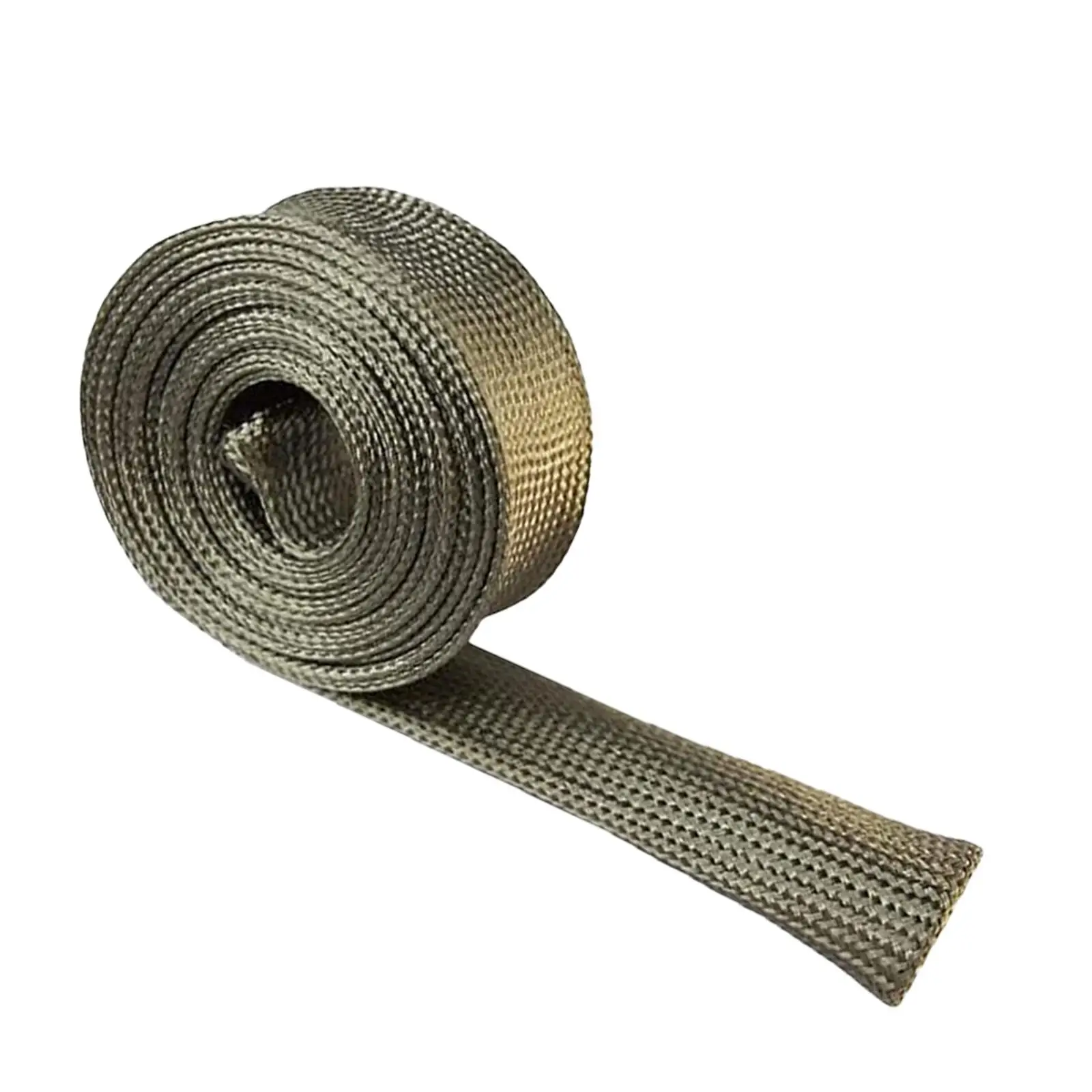 Wire Heat Shield Sleeve Wrap Wire Cover Hose 3Meter Spare High Temp Protection Auto Hose Roll for Brake Cable Trucks