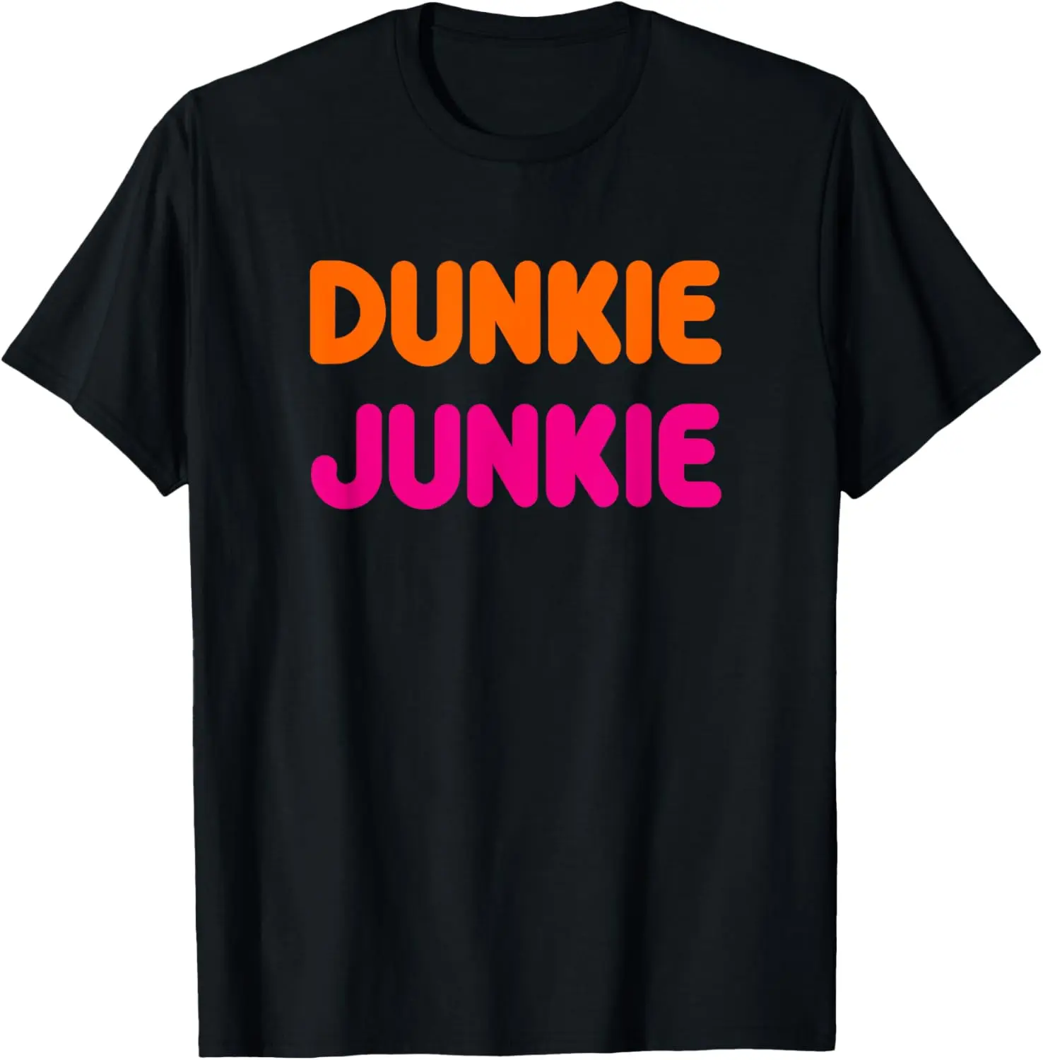 

Cool Funny Dunkie Junkie Coffee Love Funny Coffee Saying T-Shirt
