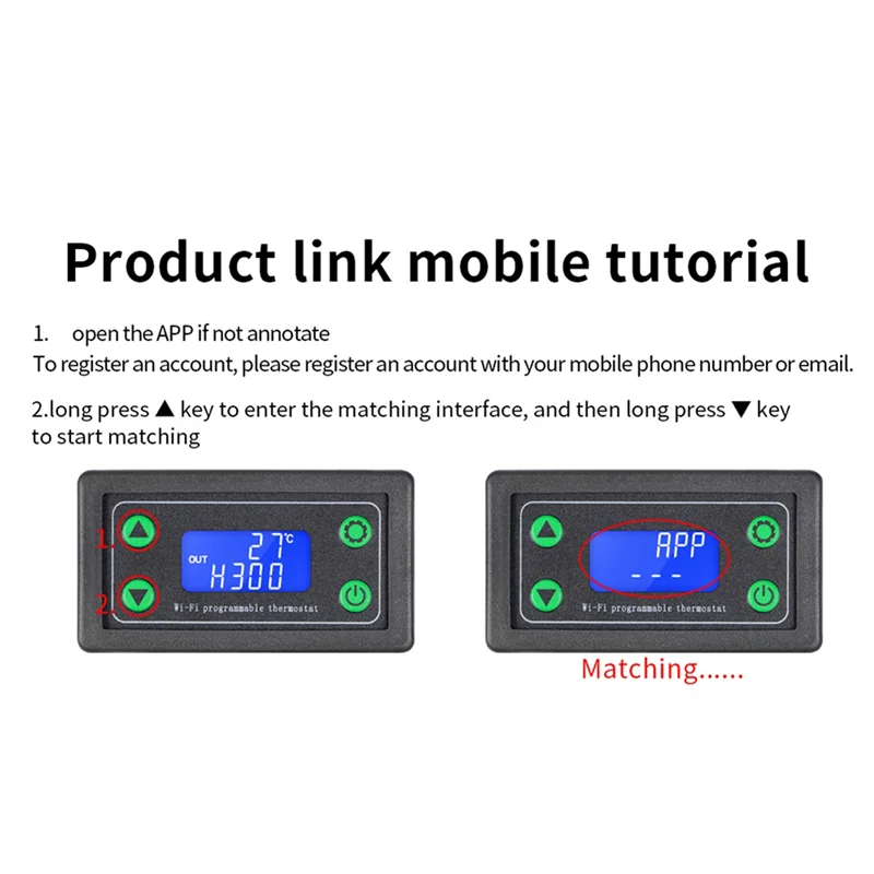 N93R 2X Tuya WIFI Controlador de alta temperatura Termostato digital programável Termopar tipo K -99-999 graus ZFX-TW01