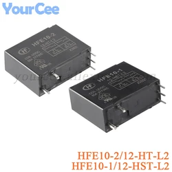 HFE10 High Power Magnetic Holding Relays Relay HFE10-1/12-HST-L2 HFE10-2/12-HT-L2 12VDC 5 Pin