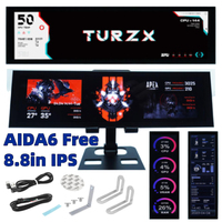 8.8 Inch IPS Type-C Secondary Screen CPU GPU RAM Monitoring AIDA6 Free Sub Screen Display Computer Monitor 8.8 Smart USB Chassis