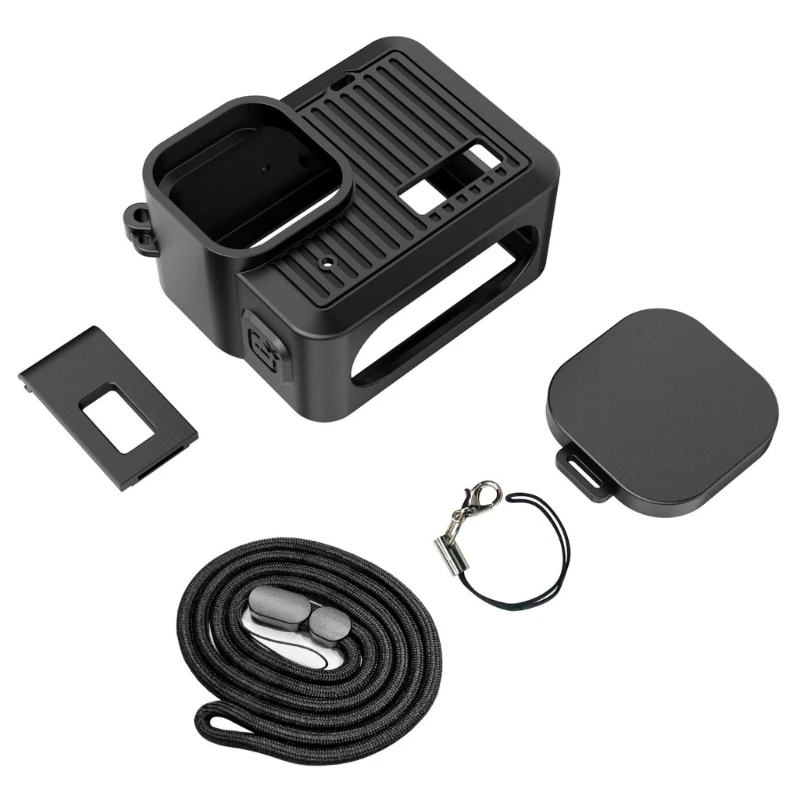 Carcasa silicona para cámara Hero2024, protectores cubierta seguridad