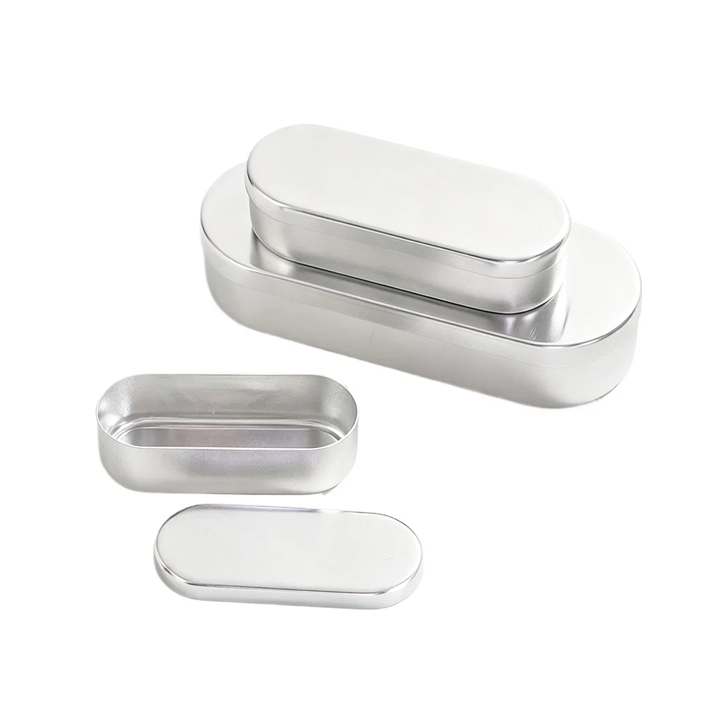 Aluminum Alloy Manicure Sterilizer Box Resistant High Temperature Candy Pill Storage Organization Nail Art Container with Lid