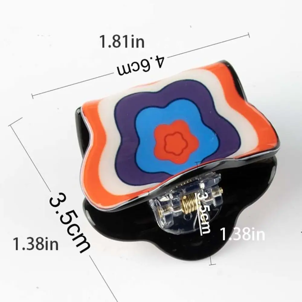 구름 고양이 헤어 클로 패션 꽃 무지개 곰 상어 클립, 코기 개 아크릴 만화 동물 헤어 클립, 여성 및 소녀