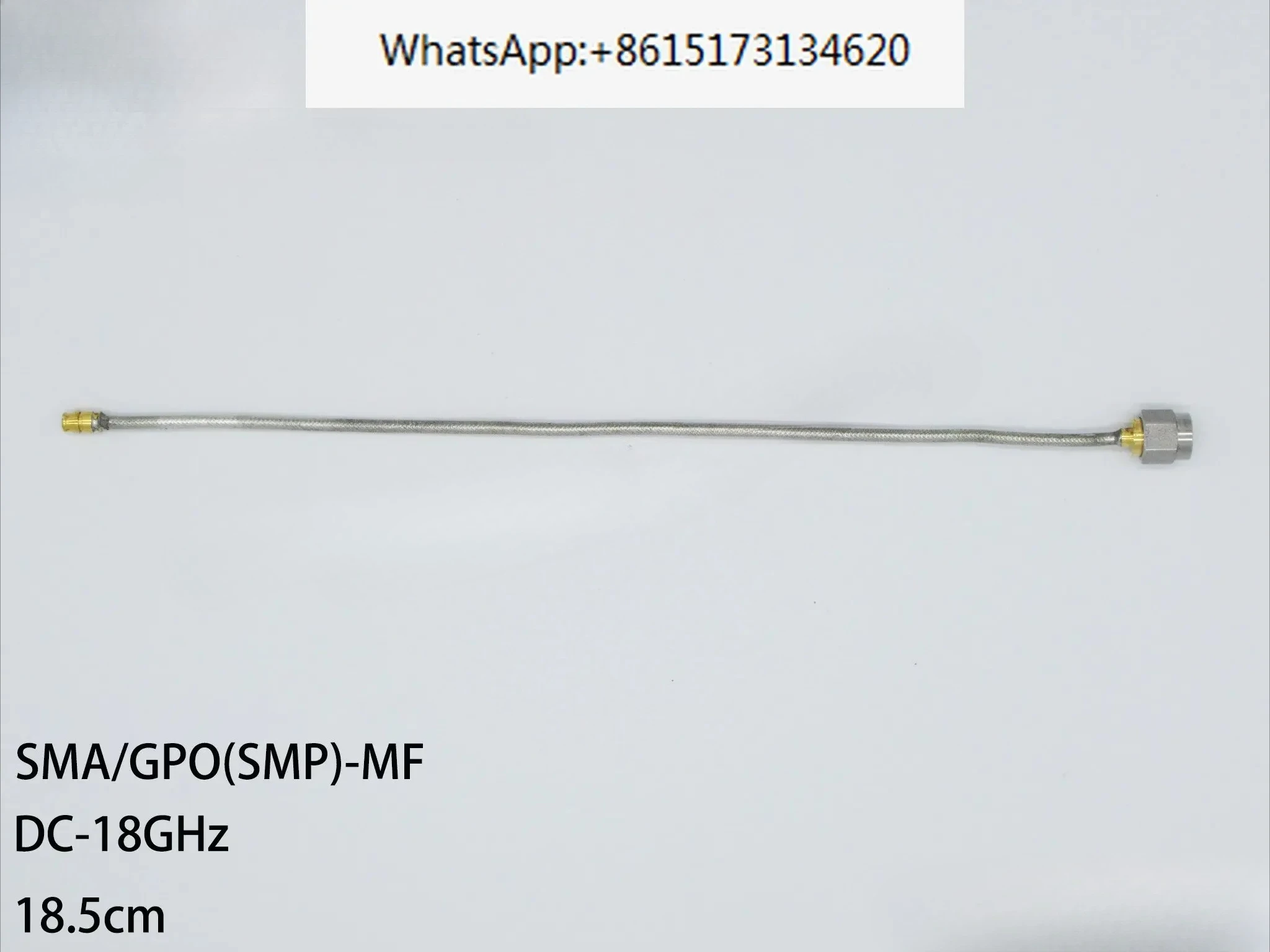 

2 pieces SHWCB-185-S/G/MF DC-18GHz semi flexible coaxial cable connection cable jumper
