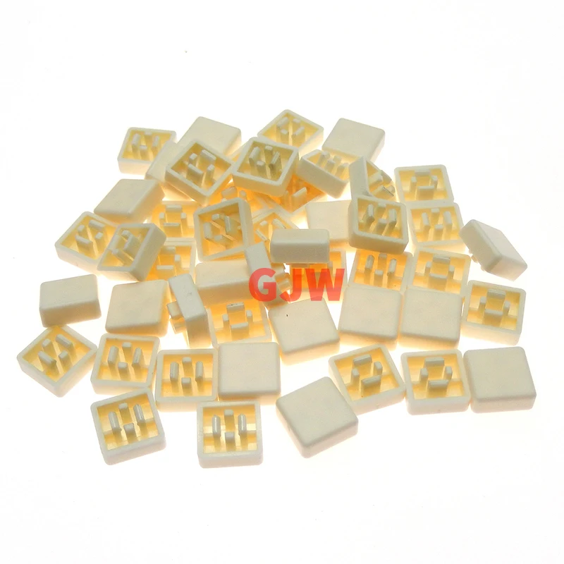 50Pcs A66 8x8x4.4mm Color Square Tactile Switch Button Caps Hat For 6*6*7.3mm Square Head