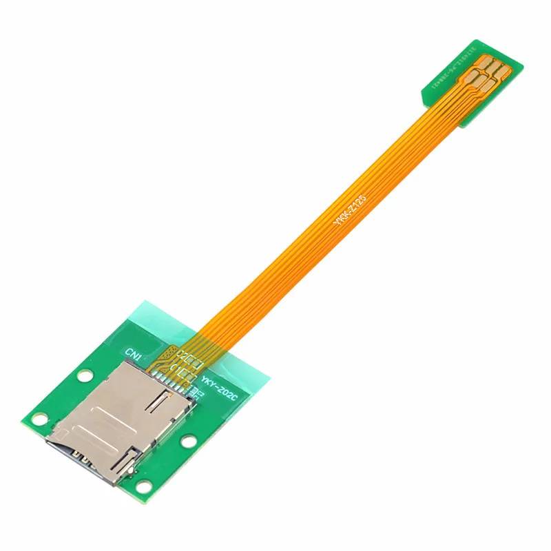 

Self-elastic Phone Sim Card Forward Extend Cable Open Memory Card Socket Flex Cable Extender Old Mobile Phone Replacement Parts