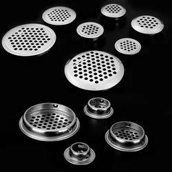 Stainless steel ventilation grill, mesh cover for closet and wardrobe, ventilation with holes 19mm 25mm 35mm 53mm, 1/2/pieces