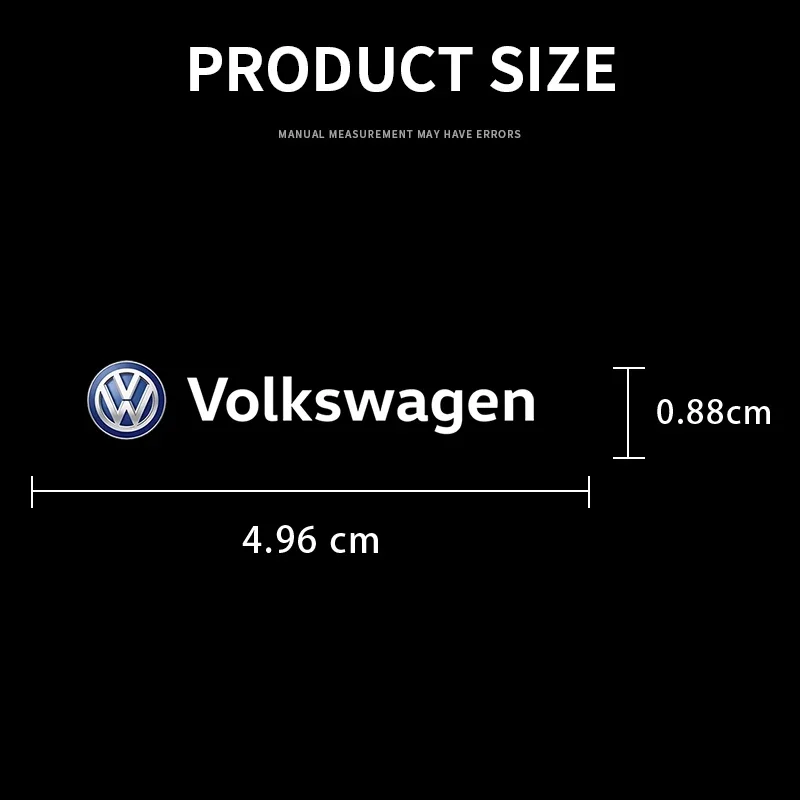 Car Sticker Interior Random Stickers Car Goods Car Steering Wheel For Volkswagen CC Polo Golf 4 5 6 7 MK4 MK5 MK6 MK7 Passat view 3