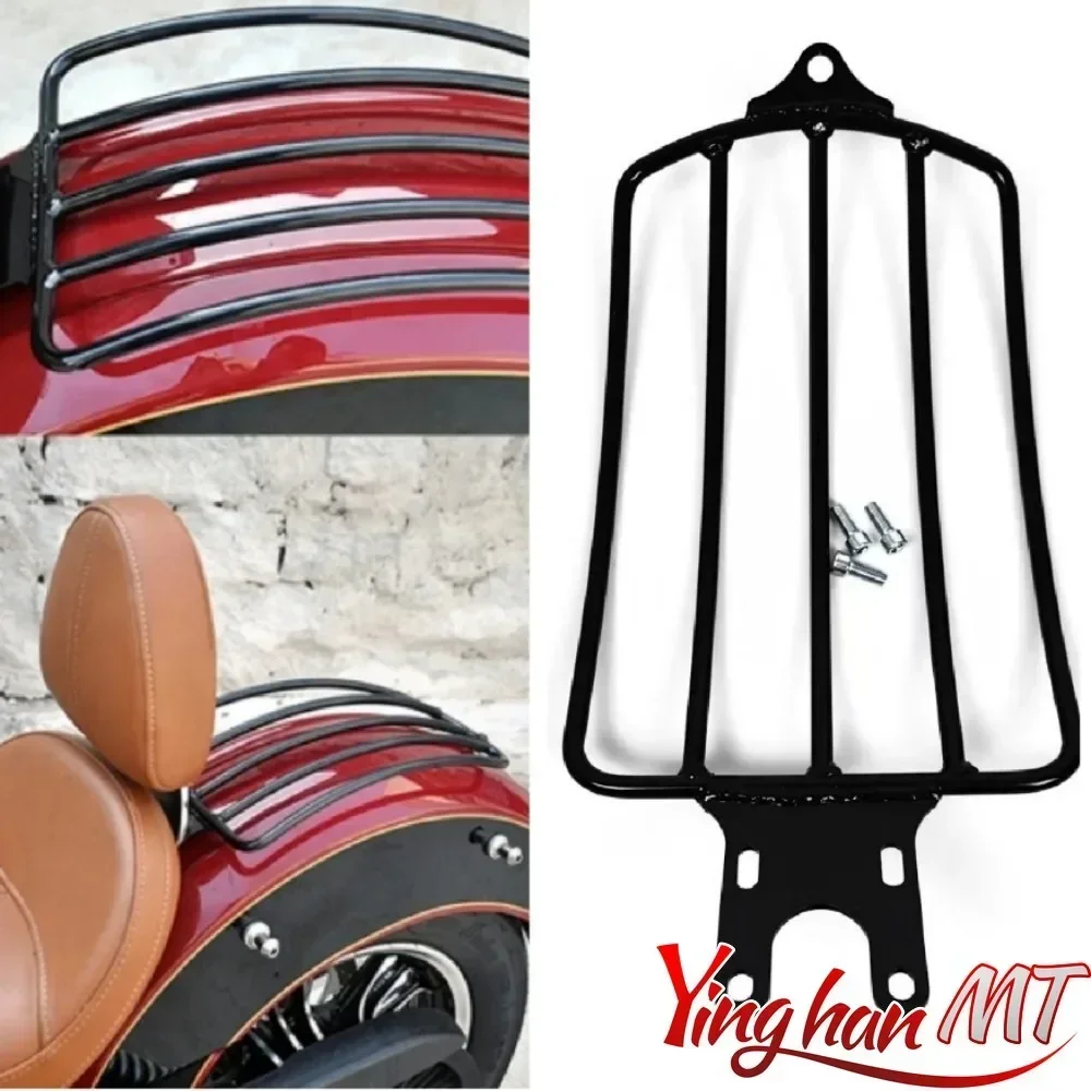 Motorcycle Rear Mudguard Mounted Luggage Rack For Indian Scout / Scout Sixty 2015-2023