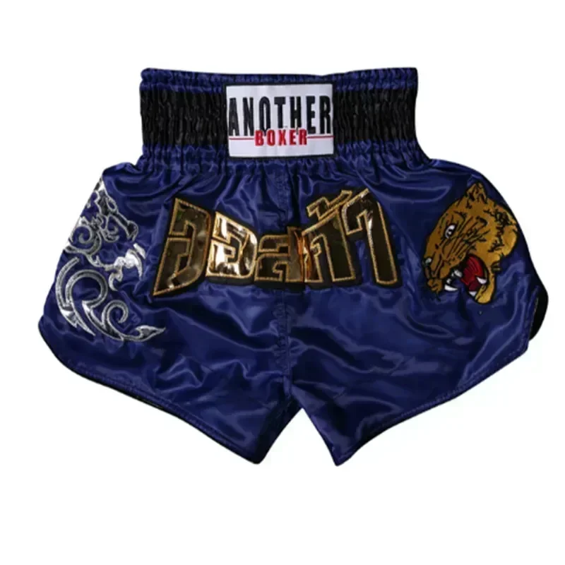 

2025ХэллоуинПрофессиональные боксерские брюки для мужчин с принтом Шорты ММА Дышащие тренировочные брюки для бокса Муай Тай Тренажерный зал Санда Спорт