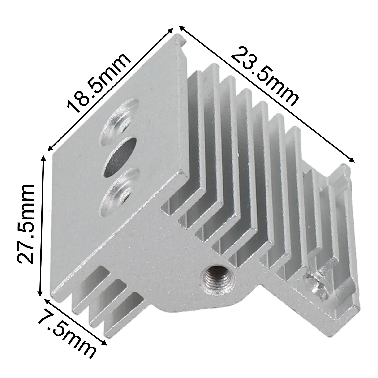 Efficiently Engineered Aluminum Heatsink Radiator for K1 For K1C For MAX For 3D Printers Minimizing Overheating Risks