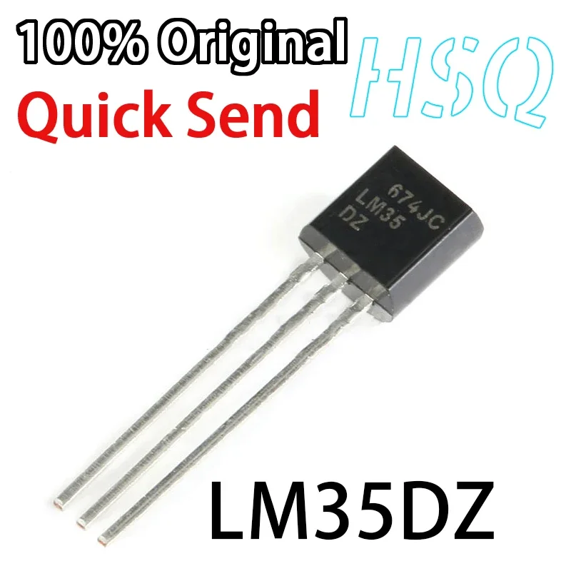 1PCS Original LM35DZ LM35 Precision Temperature Sensor TO-92 Direct Triode