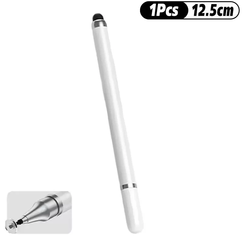 2-in-1 universele stylus pen voor tablet, mobiel, Android, iOS telefoon, iPad accessoires, tekentablet pennen, capacitief scherm touchscreen pen