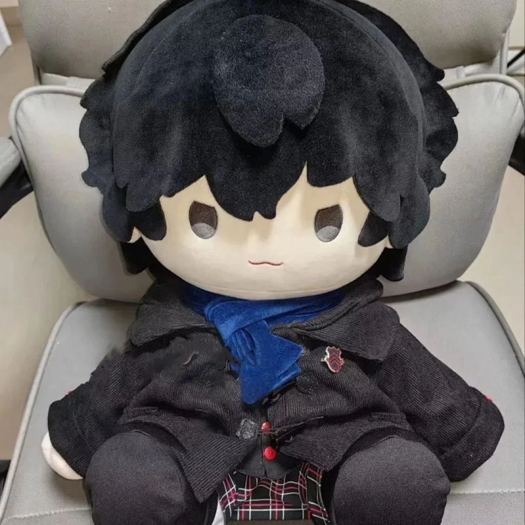 

40CM Anime Amamiya Ren Attributes Cosplay Soft Plush Doll Body Dress Up Stuffed Toys Sitting Posture Figures PillowGift