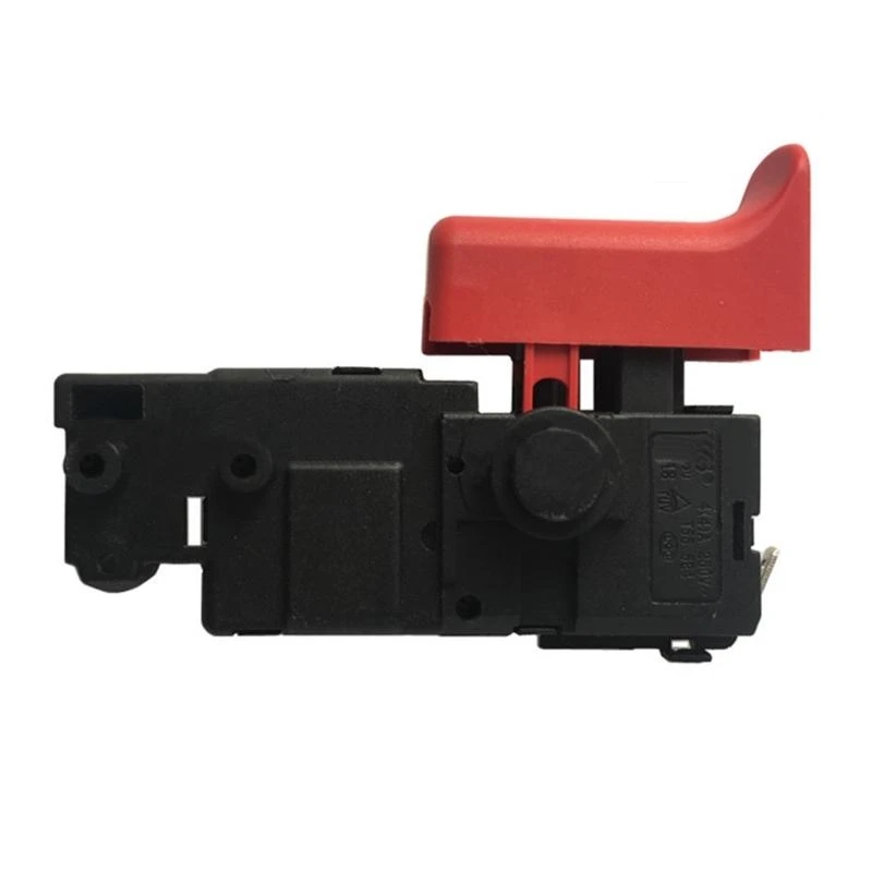 Professional Hand Drill Trigger Switch Speed Control Switch Push Button Power Tool Replacement Parts AC 250V 4A 5E4