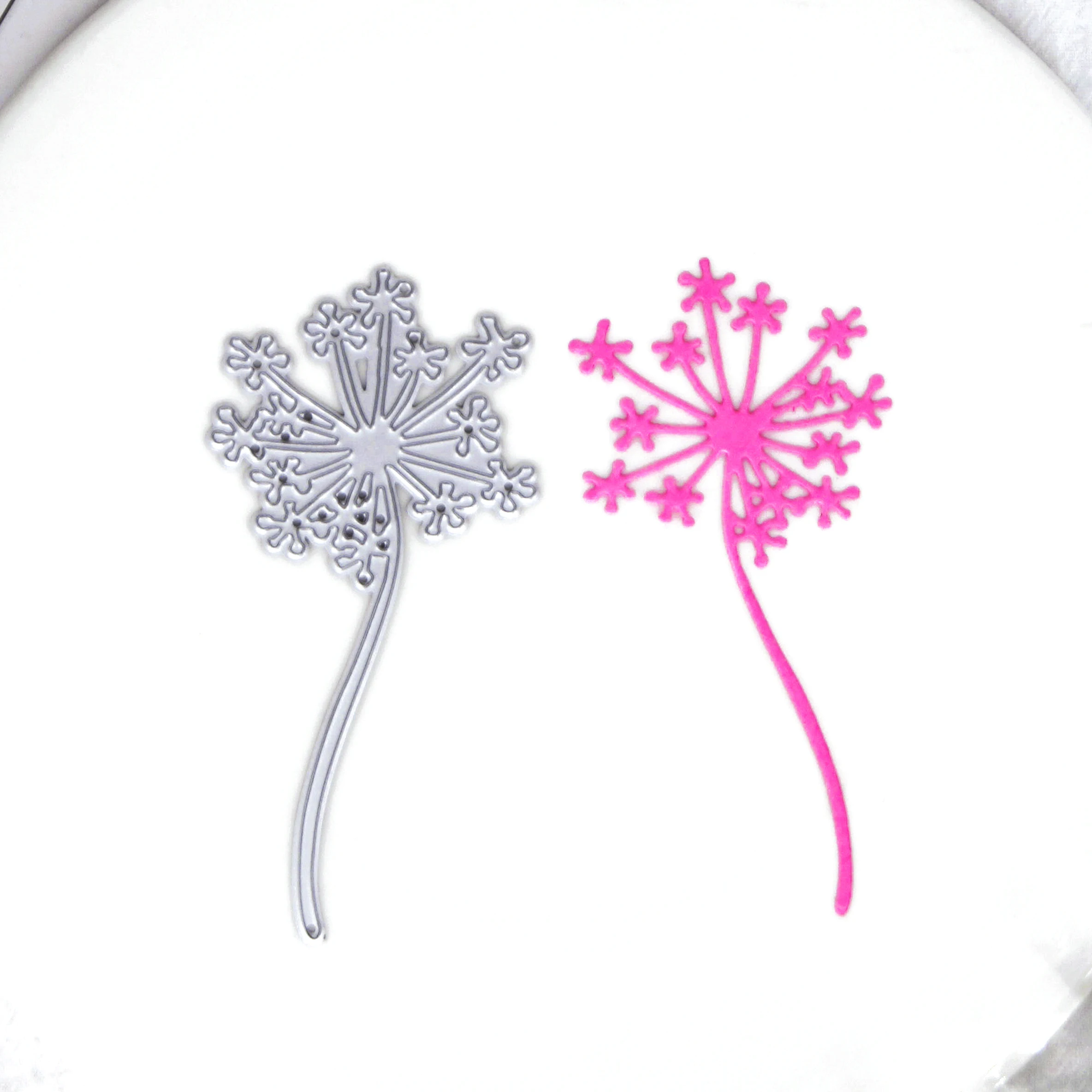 Dandelion Flower Metal Cutting Dies Stencil Template DIY Scrapbook Embossing Paper Cards Album Making Decorative Craft Dies Cut