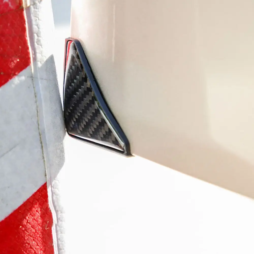 2 قطعة ألياف الكربون باب السيارة المضادة للتصادم غطاء بولي TPU المضادة للخدش تحطم خدش حامي المضادة للتصادم العناية بالسيارات ديكور قطاع