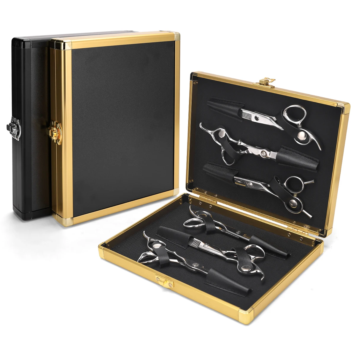 

Ящик для хранения ножниц, парикмахерский кожаный ящик для инструментов, противоударный водонепроницаемый чехол для хранения ножниц, парикмахерские аксессуары