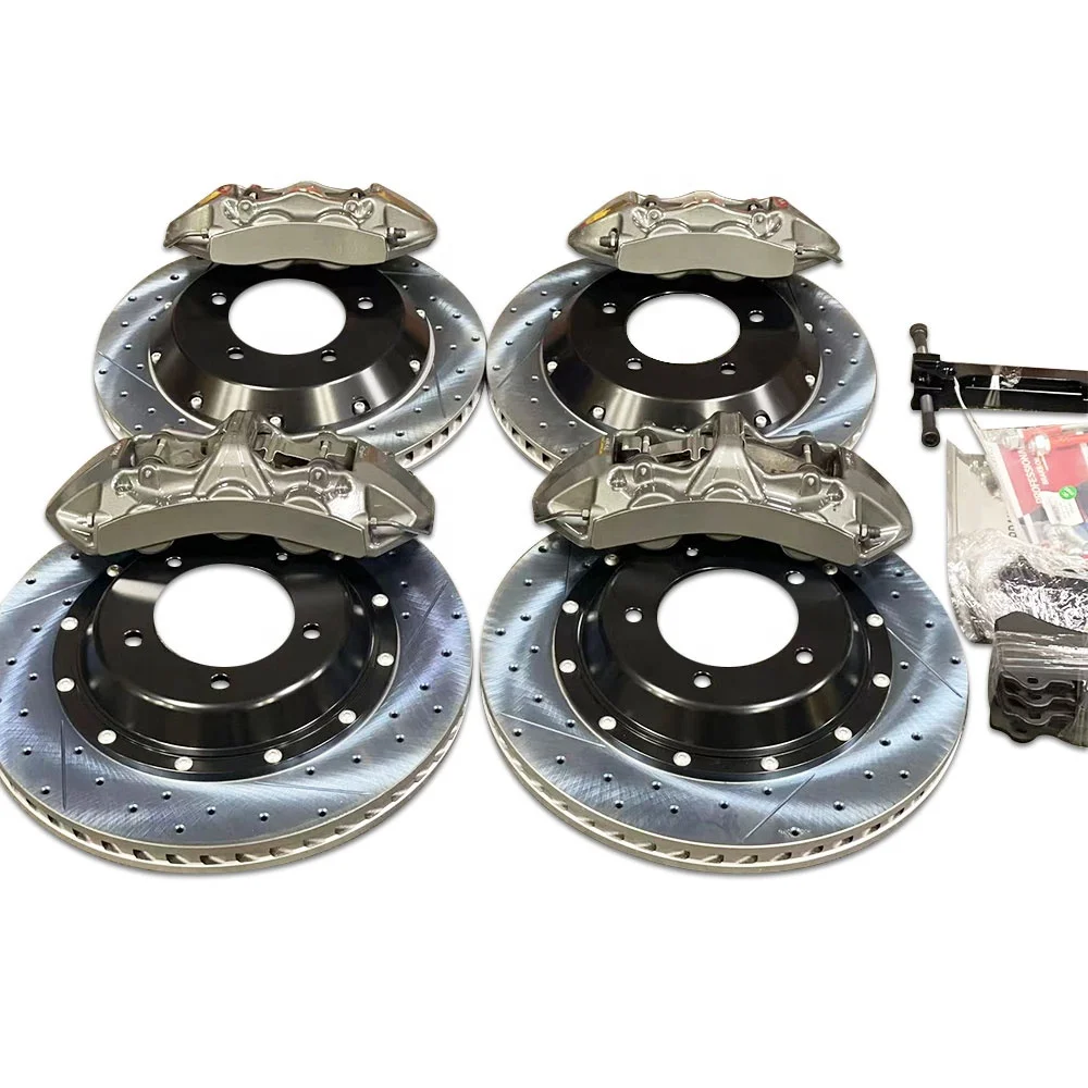 2 Piece Rotor Big Brake Upgrade Kit With Powder Coated Calipers For 1999 Toyota Camry