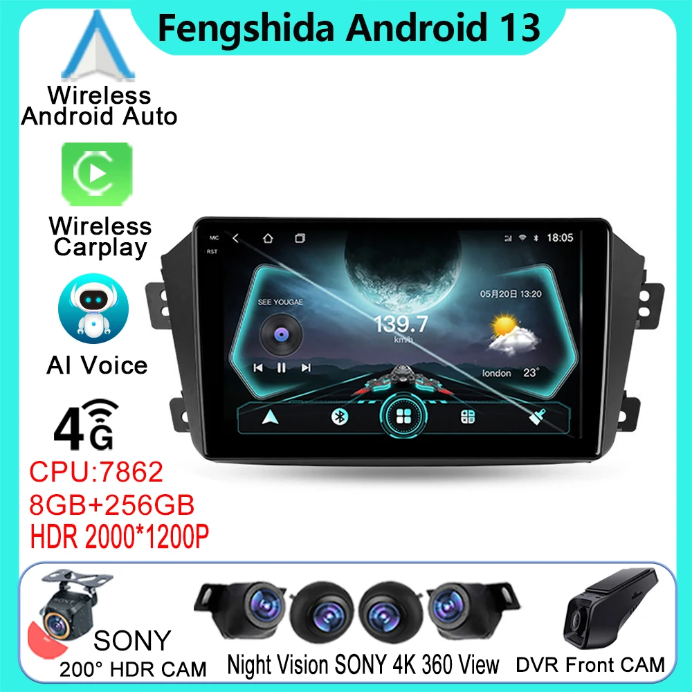 

Car Radio For Geely Emgrand X7 1 GX7 EX7 2011 - 2019 Multimedia Player GPS Navigation Stereo Android Auto Player 4G No 2din DVD