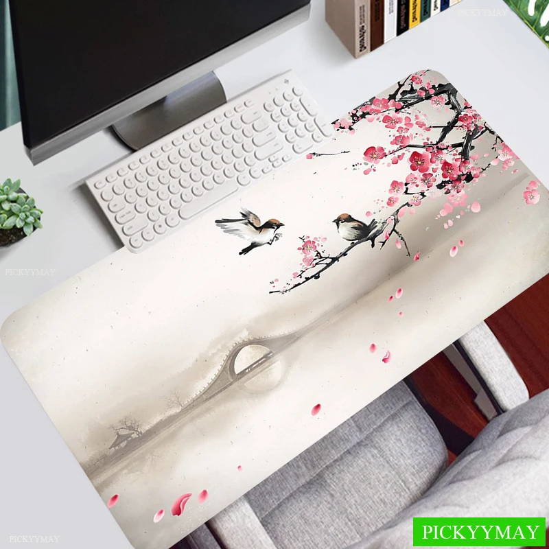 Artistic Painting Office Mouse Pad Gaming Mousepad XXL Mouse Mat Keyboard Mat Desk Mat Table Carpet Mausepad Computer Laptop Pad