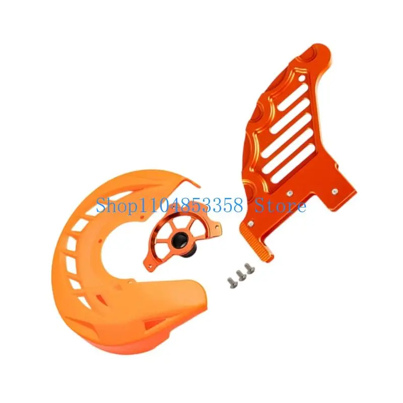 652F Dirt Bike Brake Disc Protectors Cover Rotor Guard Easy Installation Long Lasting