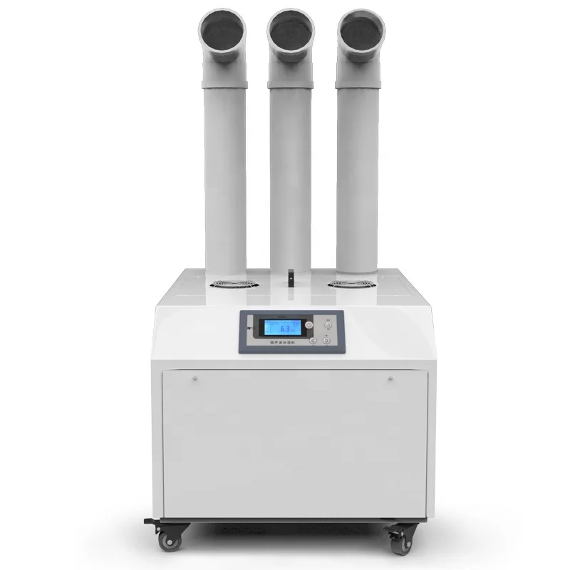 OEM Greenhouse Mushroom Industrial Ultrasonic Humidifier for Sale Ultrasonic Mist Fogger Acceptable 110mm*3pc 220V/50HZ 7-15days