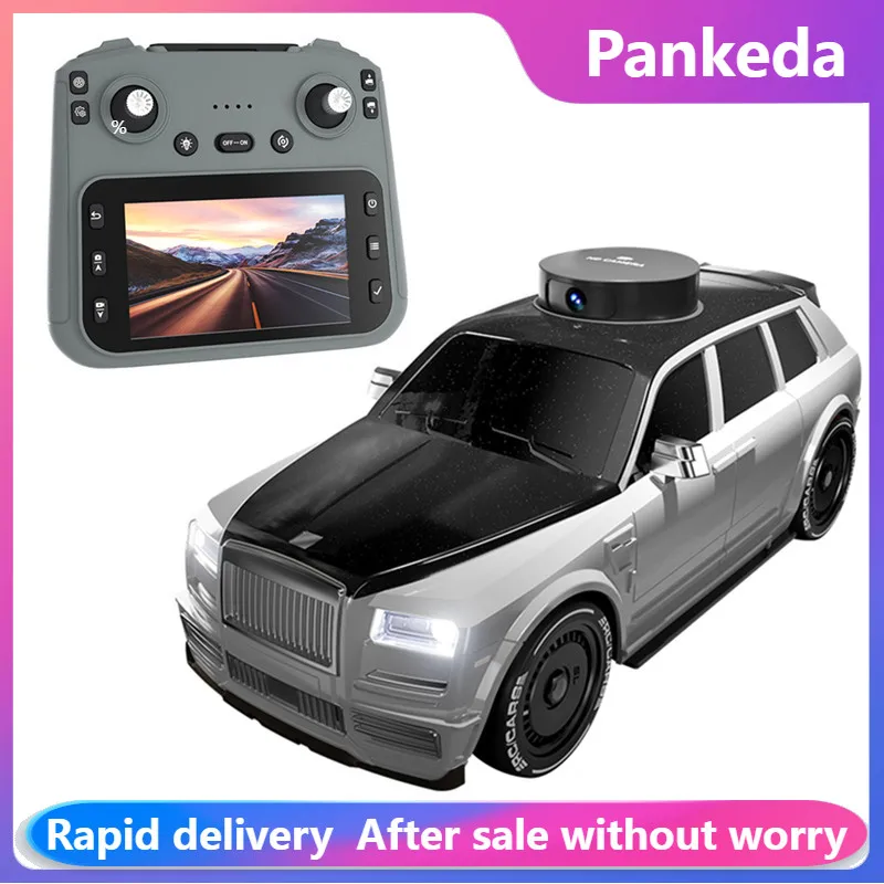 

Радиоуправляемая машинка 911S с камерой 4K HD, подъемным механизмом для камеры, 4,3-дюймовым экраном, дрифтом одним нажатием, LED-подсветкой и HD-видео. Детская радиоуправляемая машинка-игрушка.