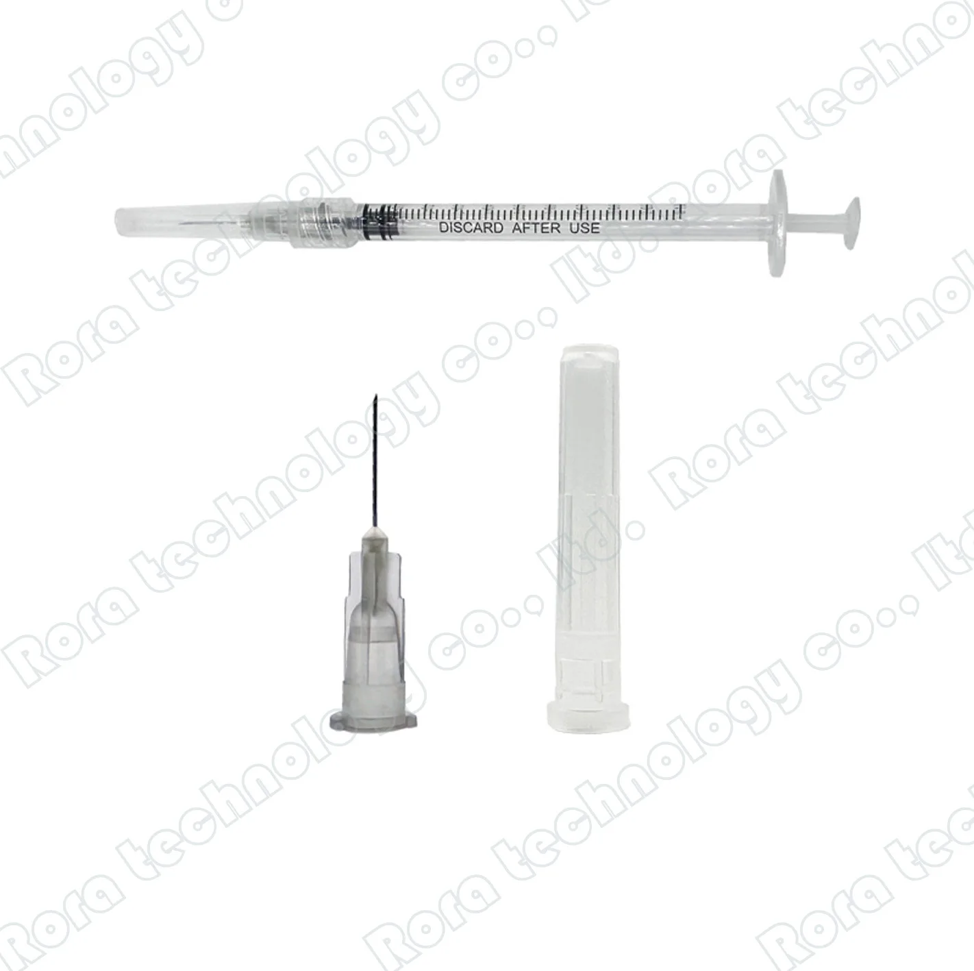 Luer Lock Syringe 1CC/ML  ,Uses for Scientific Lab, Measurement and Dispensing