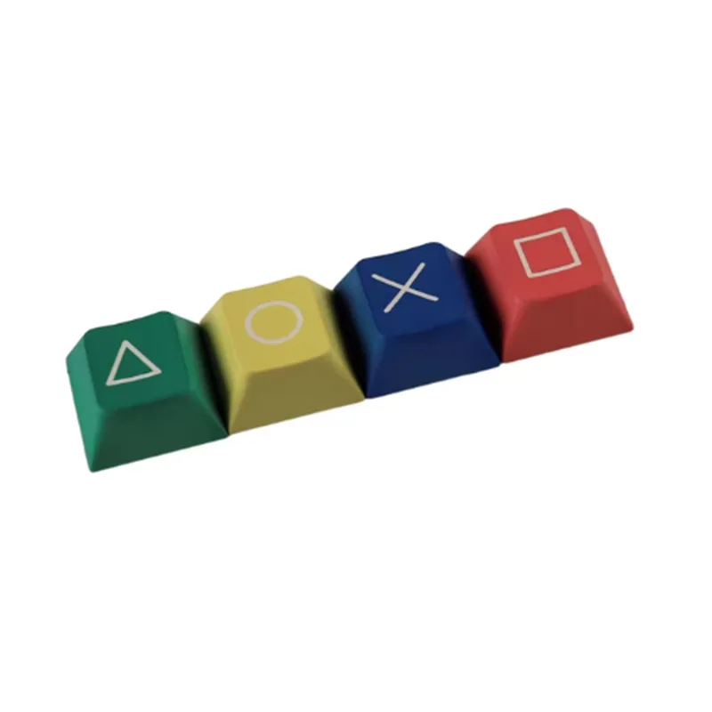 

4pc PBT XDA v2 Keycaps Arrow Keys 5-Sided Dye-Sublimation 1.7mm Thickness For Cherry Gateron MX Switches Mechanical Keyboard