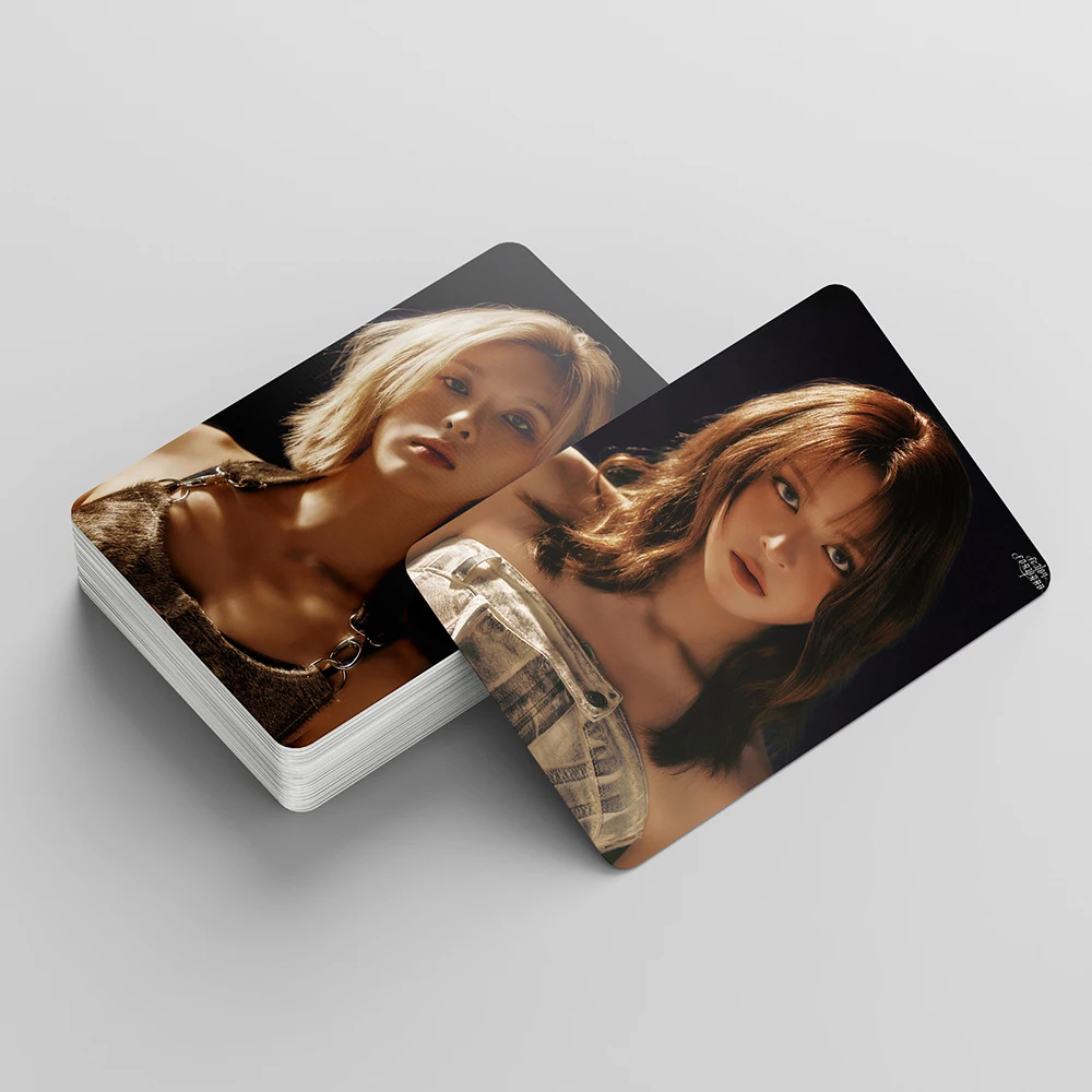 55pcs/set Kpop NMIXX MIXXPEDIA:PICK LA AD MARE Photocards Album Lomo Cards NMIXX Photo Cards LILY HAEWON Kpop Girls Fans Gift