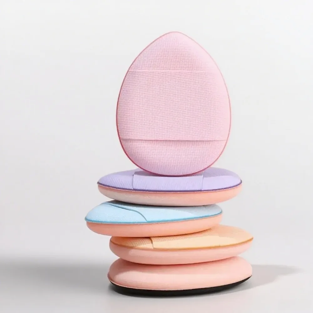 6Pcs Mini Air Cushion Foundation Puff - Small Powder Sponge for Face Concealer BB Cream Cosmetic Applicator Makeup Tools