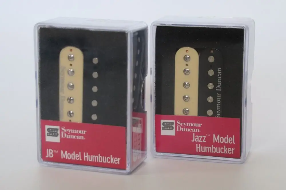 

SD Hot Rodded Humbucking Guitar Pickup Pickup Set: JB sh-4 & Jazz sh-2n Zebra NEW-