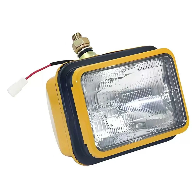 

For DOOSAN DH DX for KOMATSU PC SANY SY Excavator main arm headlight 24V iron shell H4 wick boom work light with operating rod