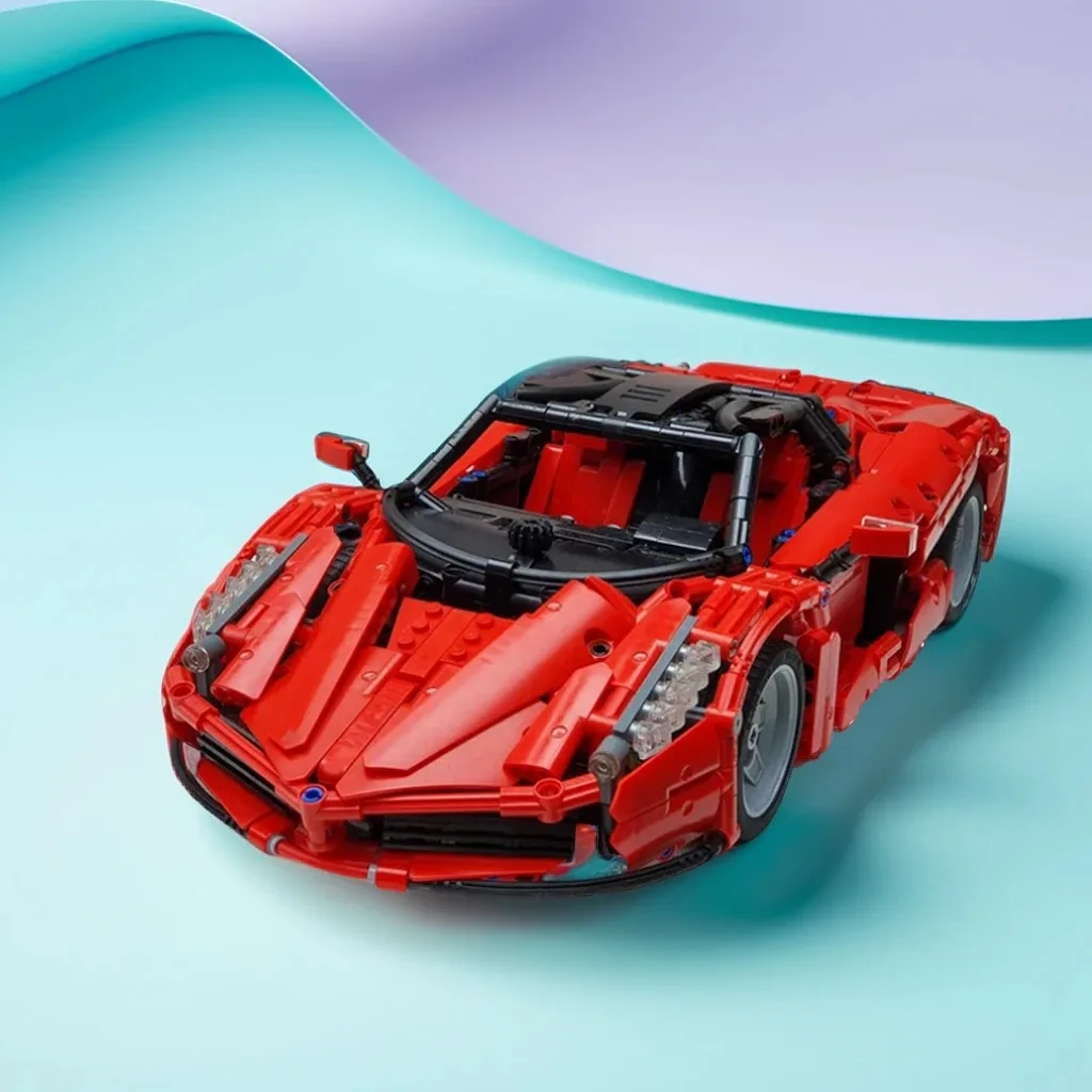 

1568 шт. ферриторы LaFerraries гибридные Supear на заказ MOC Creation строительные блоки игрушки в подарок