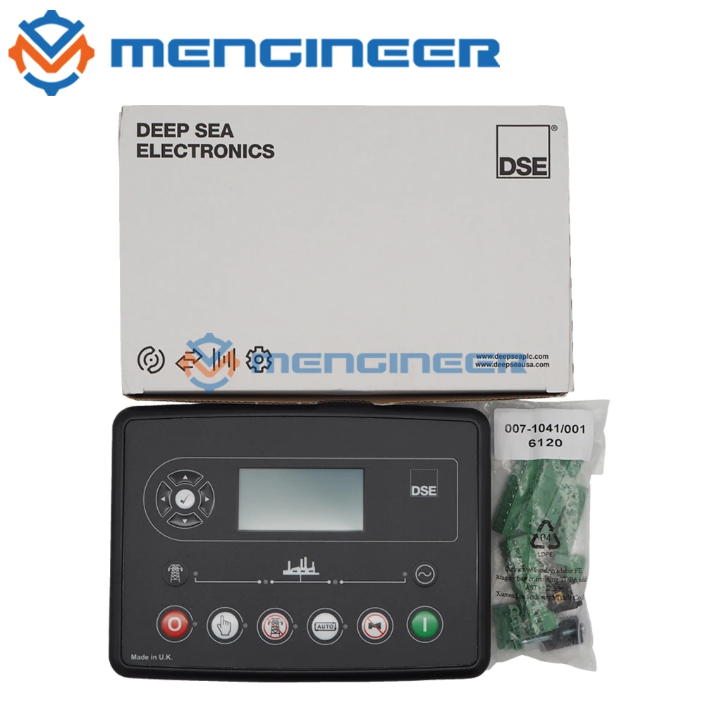 DSE6120 MKIII Deep Sea Original Diesel Genset Controller Made in UK  Auto Mains (Utility) Failure Control Module DSE6120