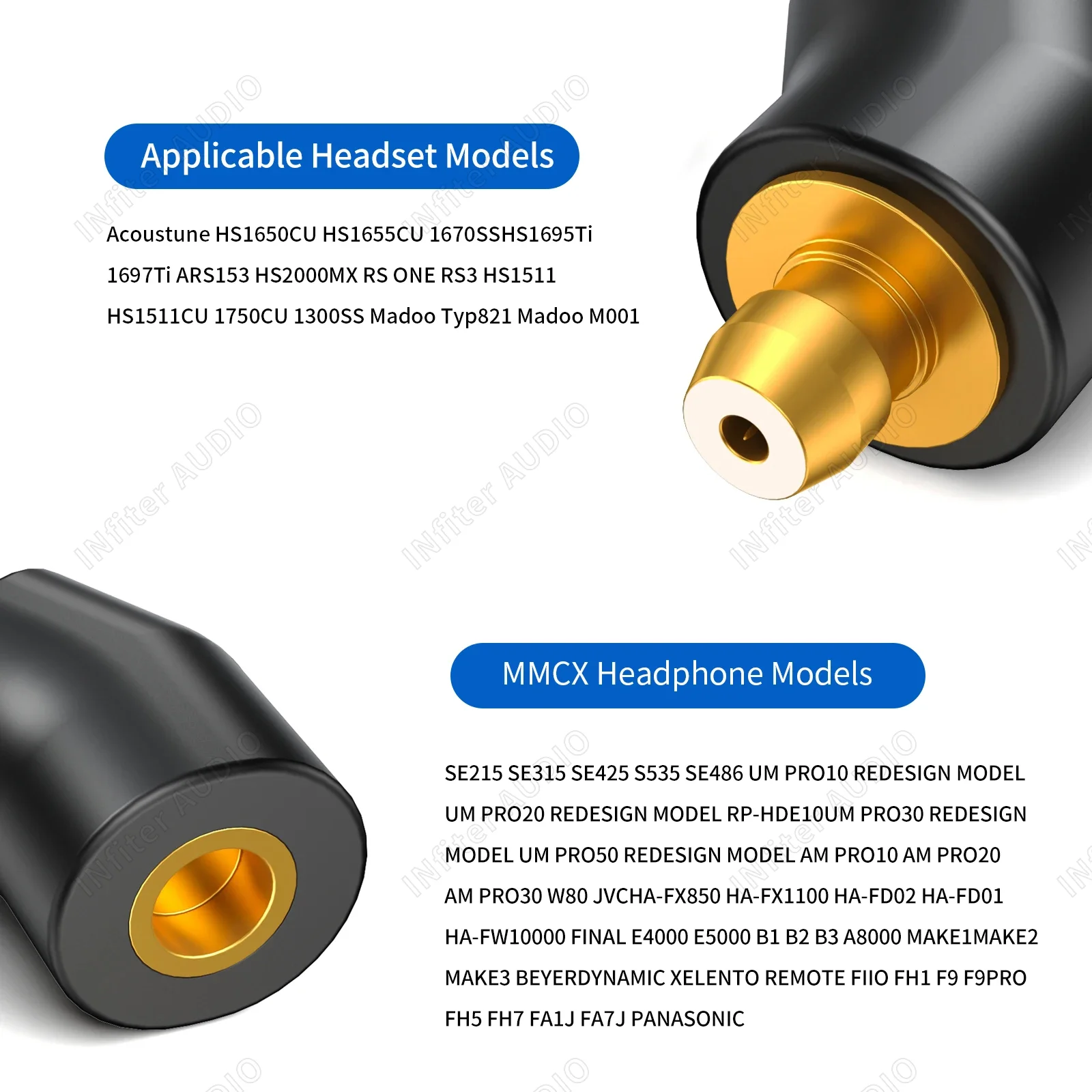 pentaconn ear mmcx pentaconn ear to mmcx adapter mmcx pentaconn ear mmcx to pentaconn mmcx to pe adapter for Acoustune PE HS1790