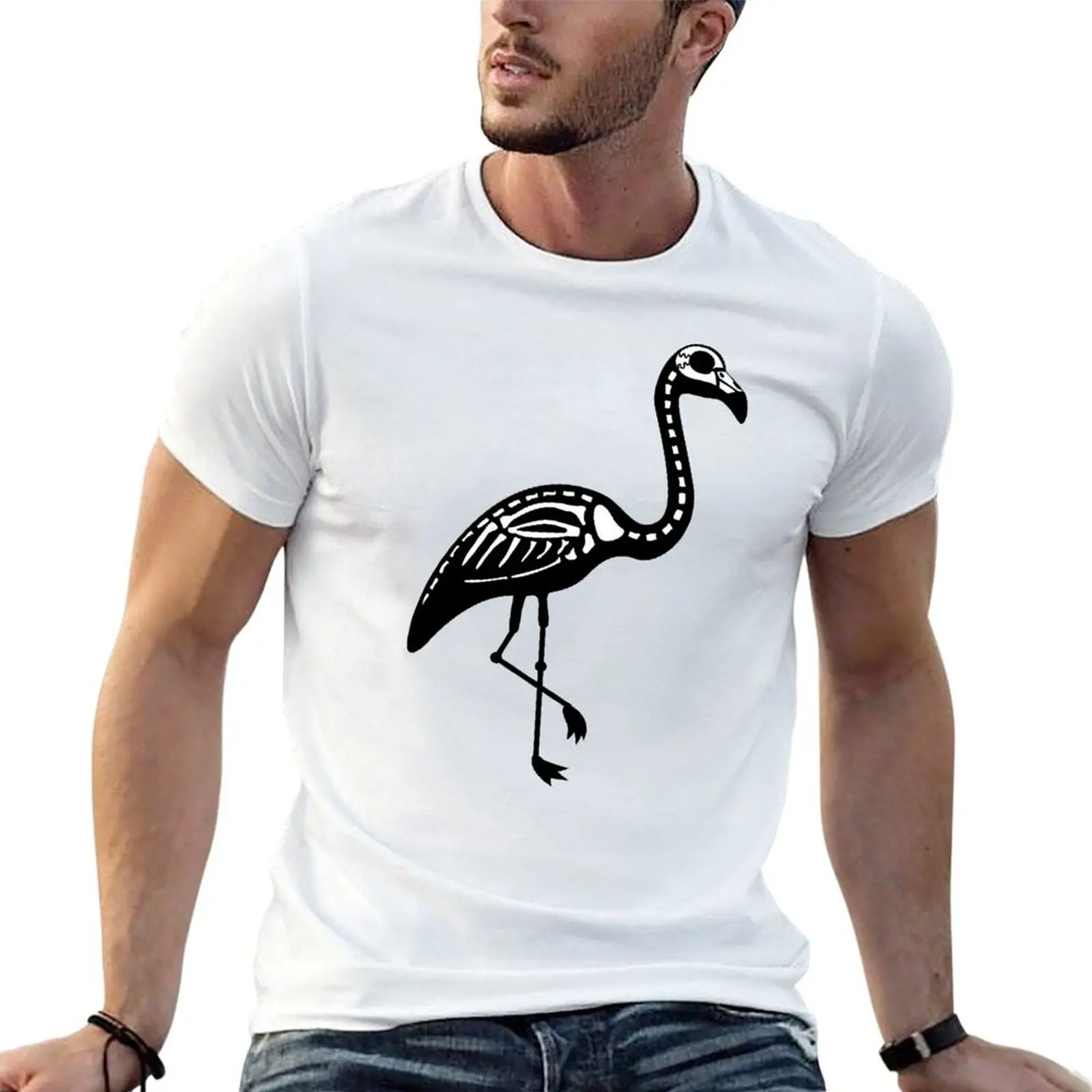 

Pink Skelingo T-Shirt t shirt men 100% cotton luxury brand man t shirts cotton T-Shirt