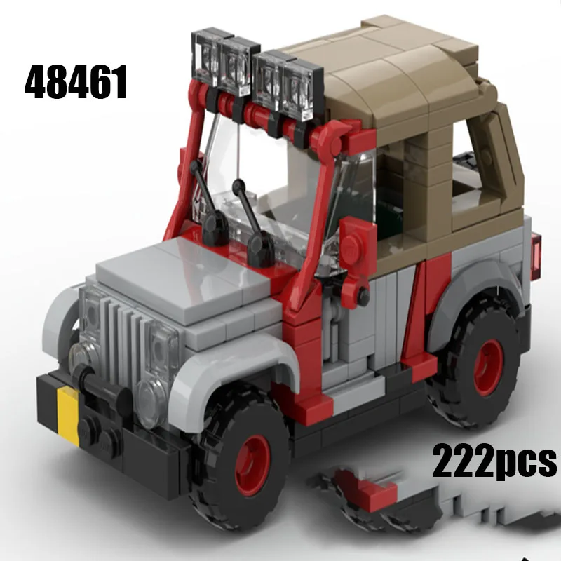 Spot MOC-48461 piccole particelle assemblate blocchi di costruzione per auto ornamenti assemblati giocattoli regalo fai da te giocattoli di trasporto per ragazzi